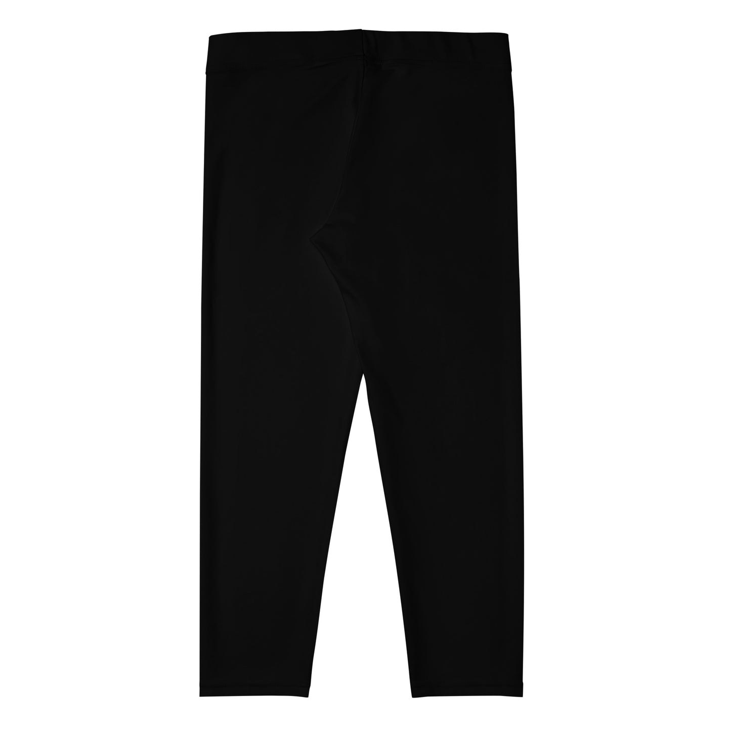 I AM WELL Women's Capri Leggings Black w/ White Logo