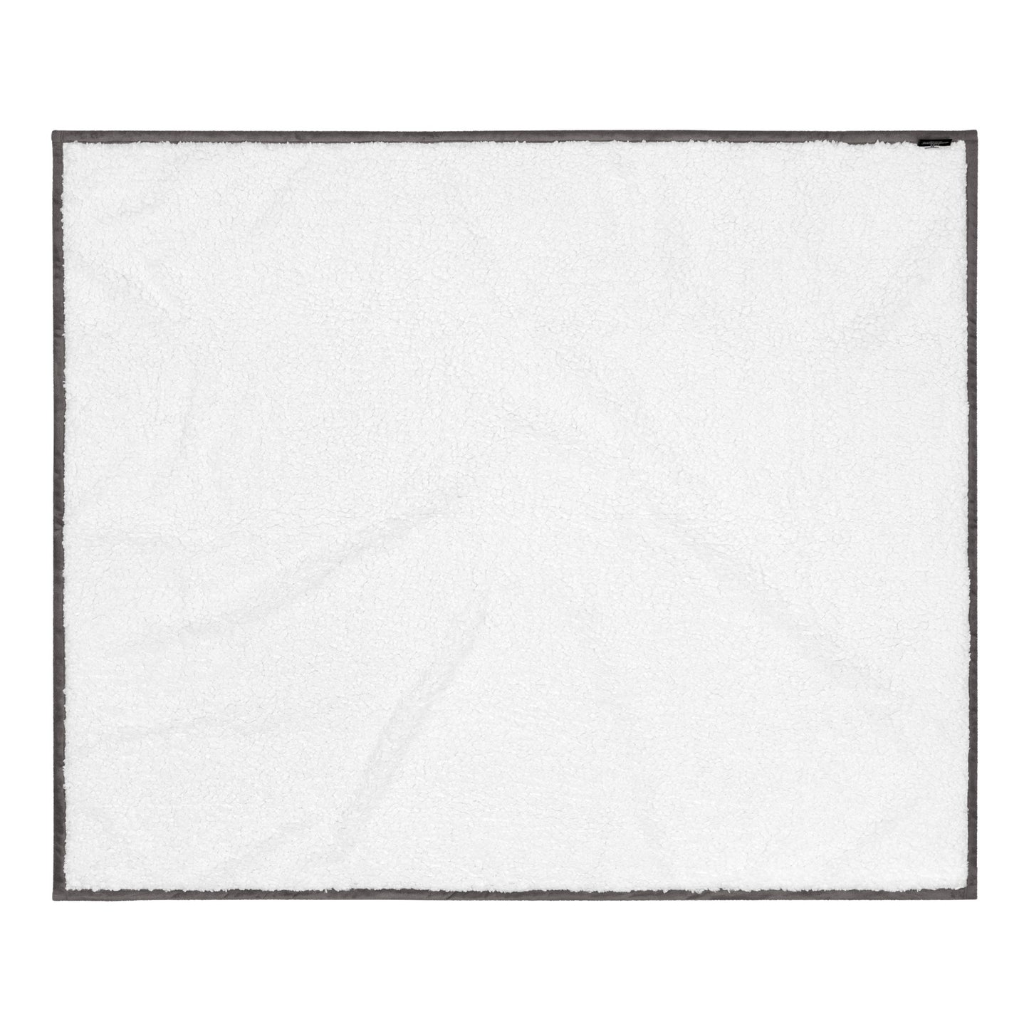 I AM WELL Men's Premium Sherpa Blanket - White Embroidered Logo (multiple color options)