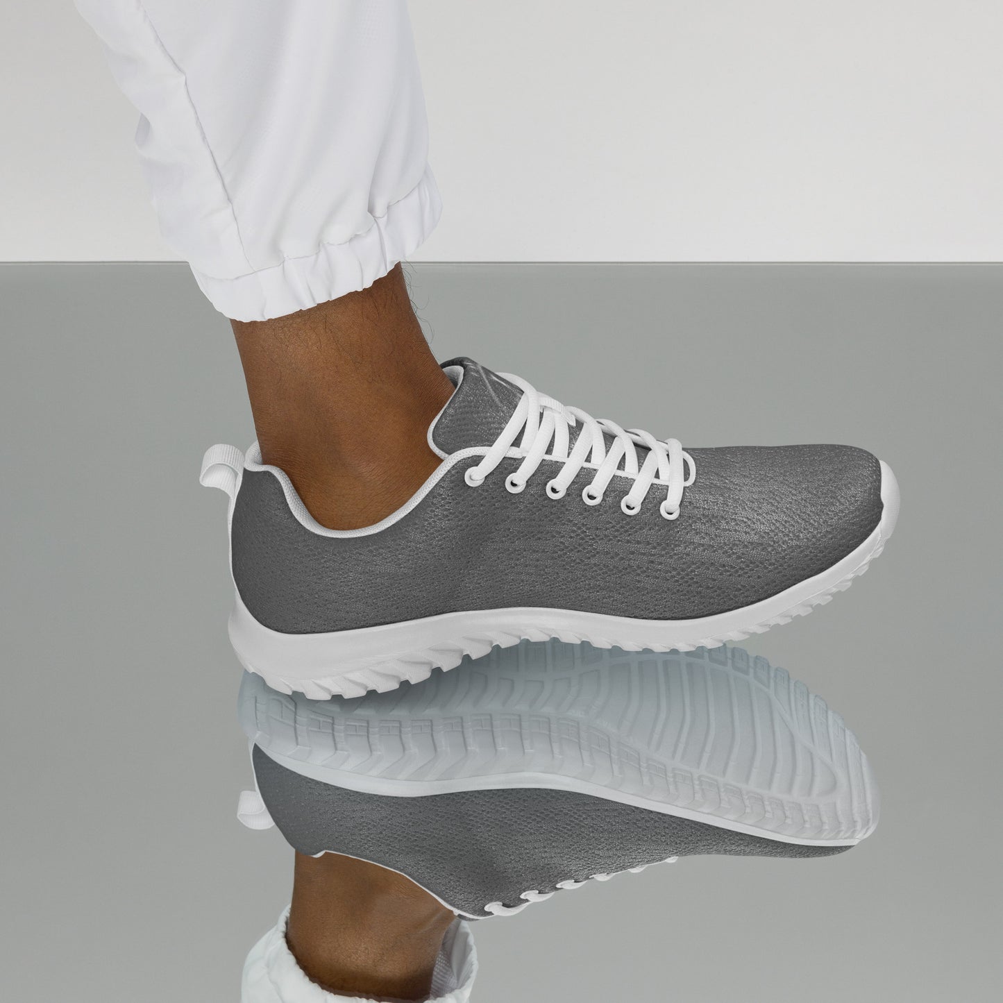 I AM WELL Men’s Athletic Shoes - Dark Grey w/ White Logo