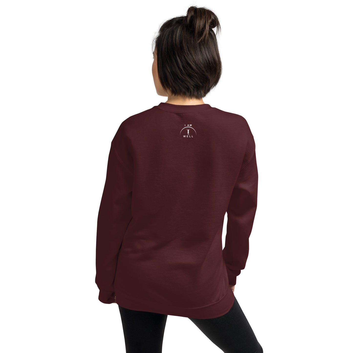 I AM WELL Women's Sweatshirt w/ White Logo (multiple color options)