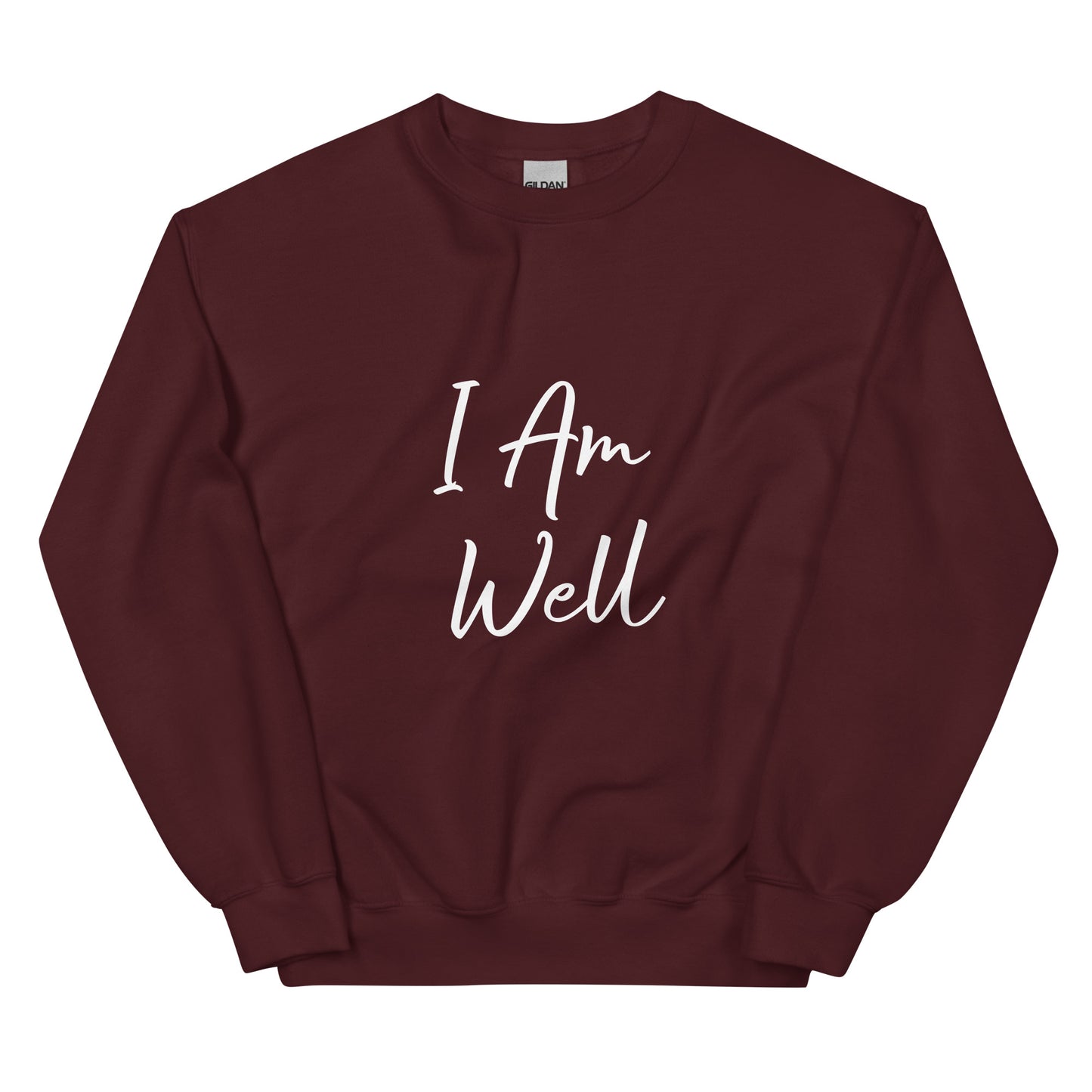 I AM WELL Women's Sweatshirt w/ White Logo (multiple color options)