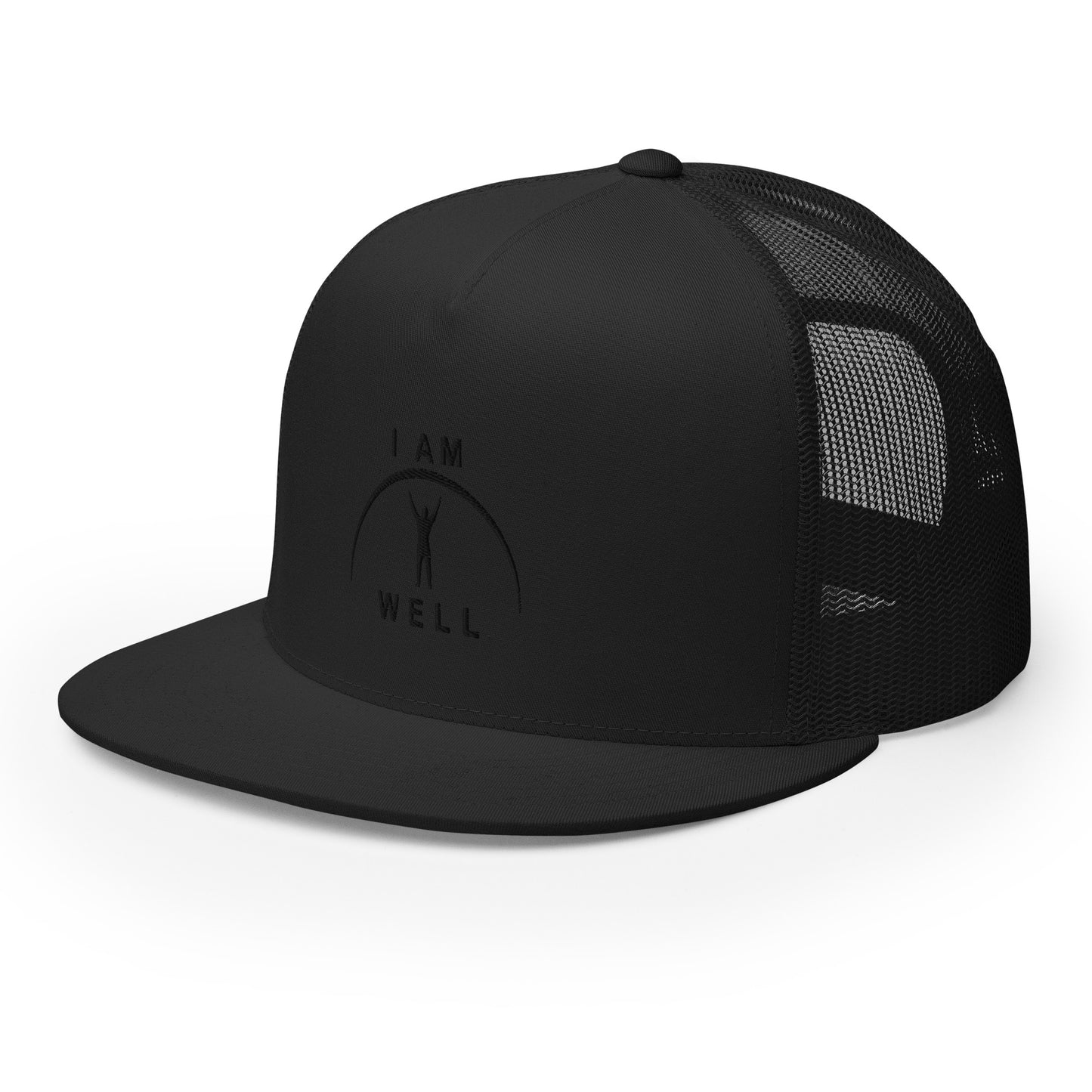 I AM WELL Trucker Caps - Black Logo - Male (multiple color options)