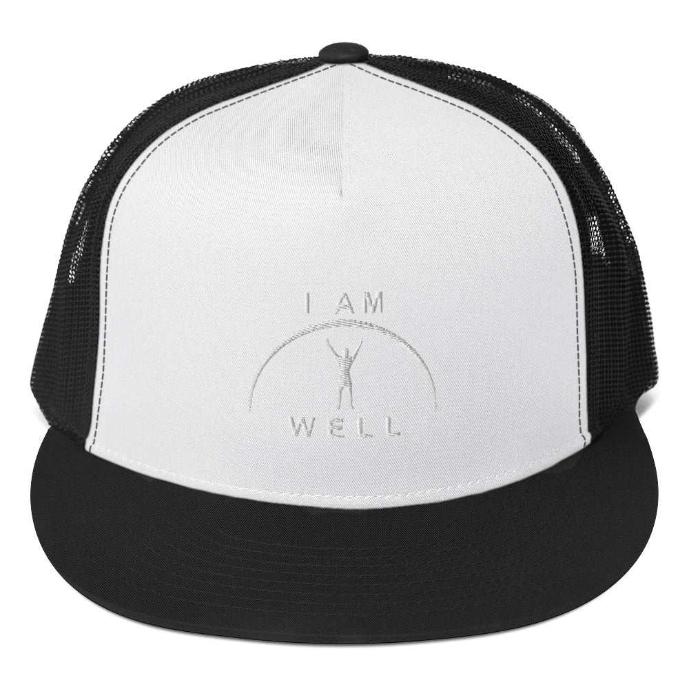 I AM WELL Trucker Caps - White Logo - Male (multiple color options)