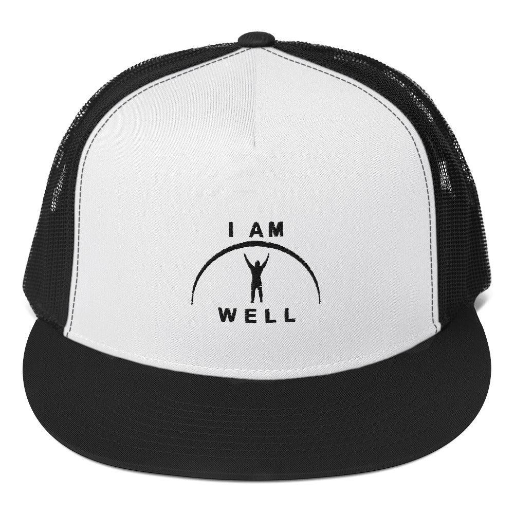 I AM WELL Trucker Caps - Black Logo - Male (multiple color options)