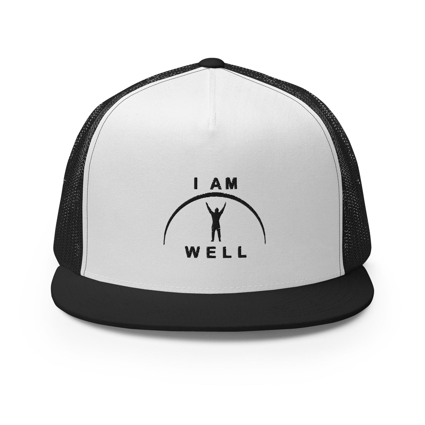 I AM WELL Trucker Caps - Black Logo - Male (multiple color options)