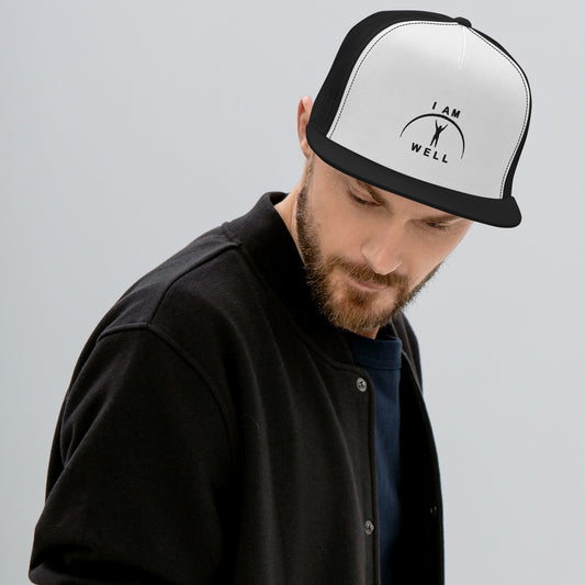 I AM WELL Trucker Caps - Black Logo - Male (multiple color options)