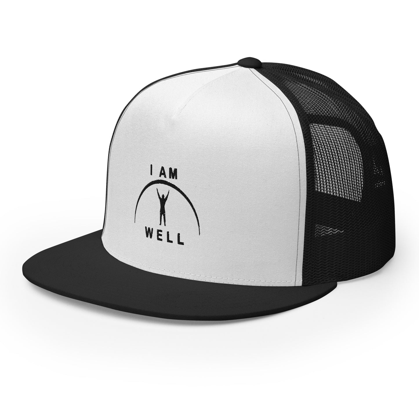 I AM WELL Trucker Caps - Black Logo - Male (multiple color options)