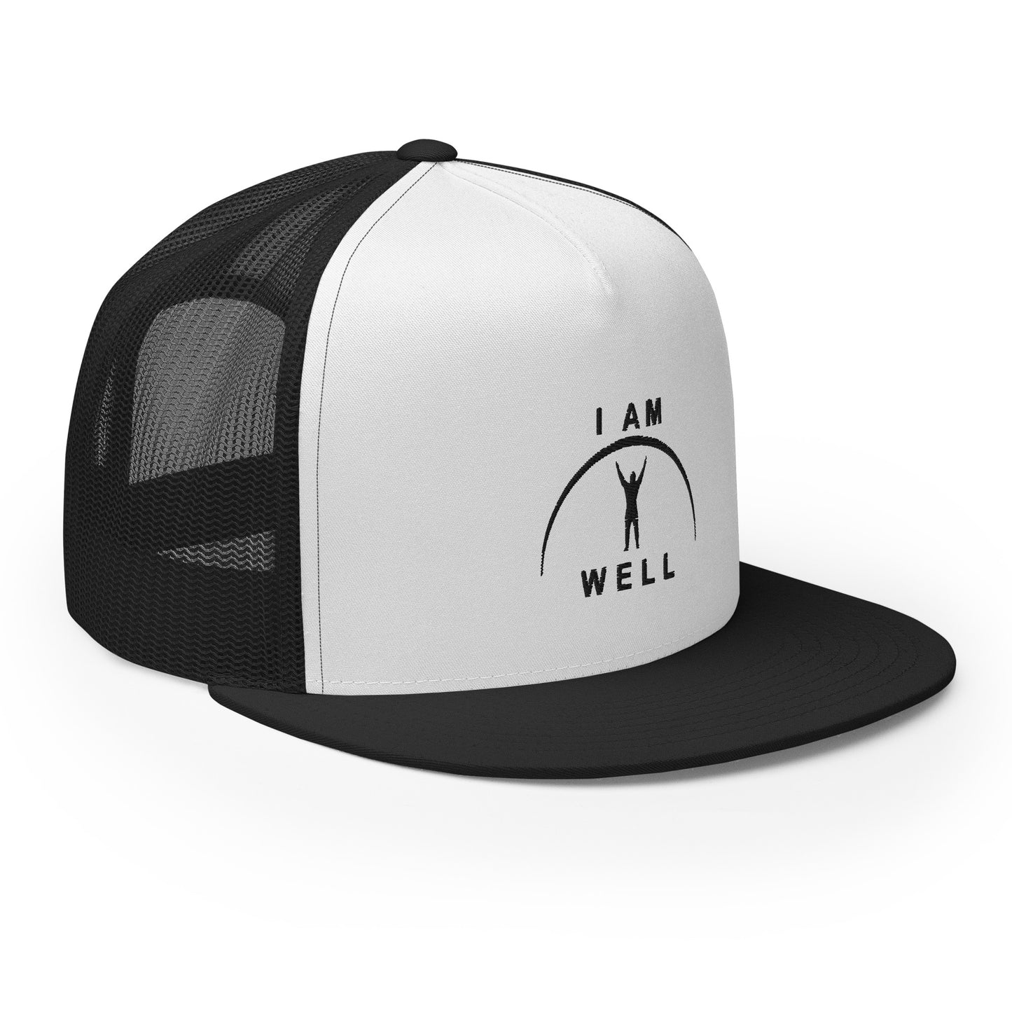 I AM WELL Trucker Caps - Black Logo - Male (multiple color options)