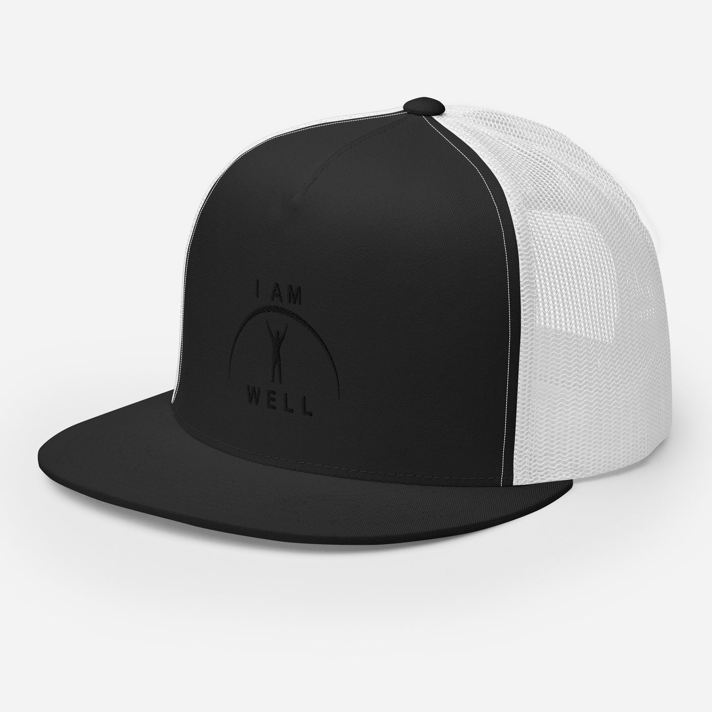 I AM WELL Trucker Caps - Black Logo - Male (multiple color options)