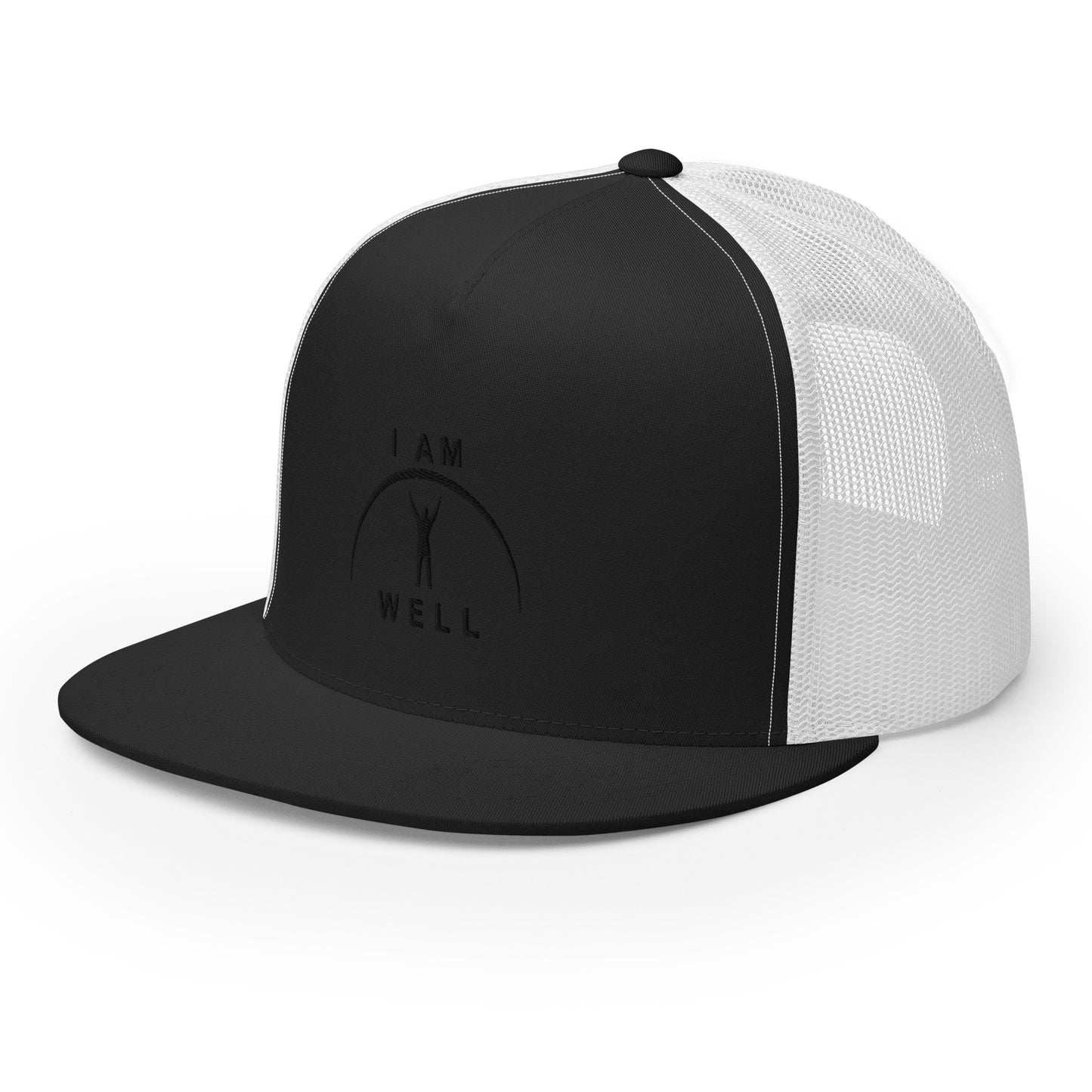 I AM WELL Trucker Caps - Black Logo - Male (multiple color options)