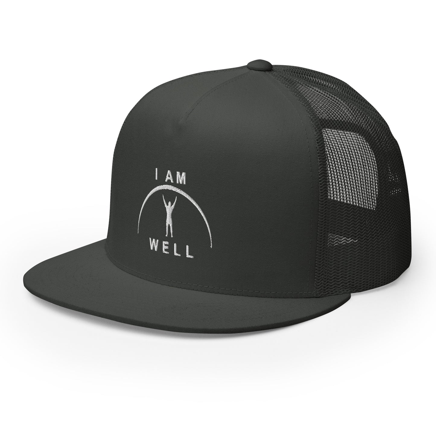 I AM WELL Trucker Caps - White Logo - Male (multiple color options)