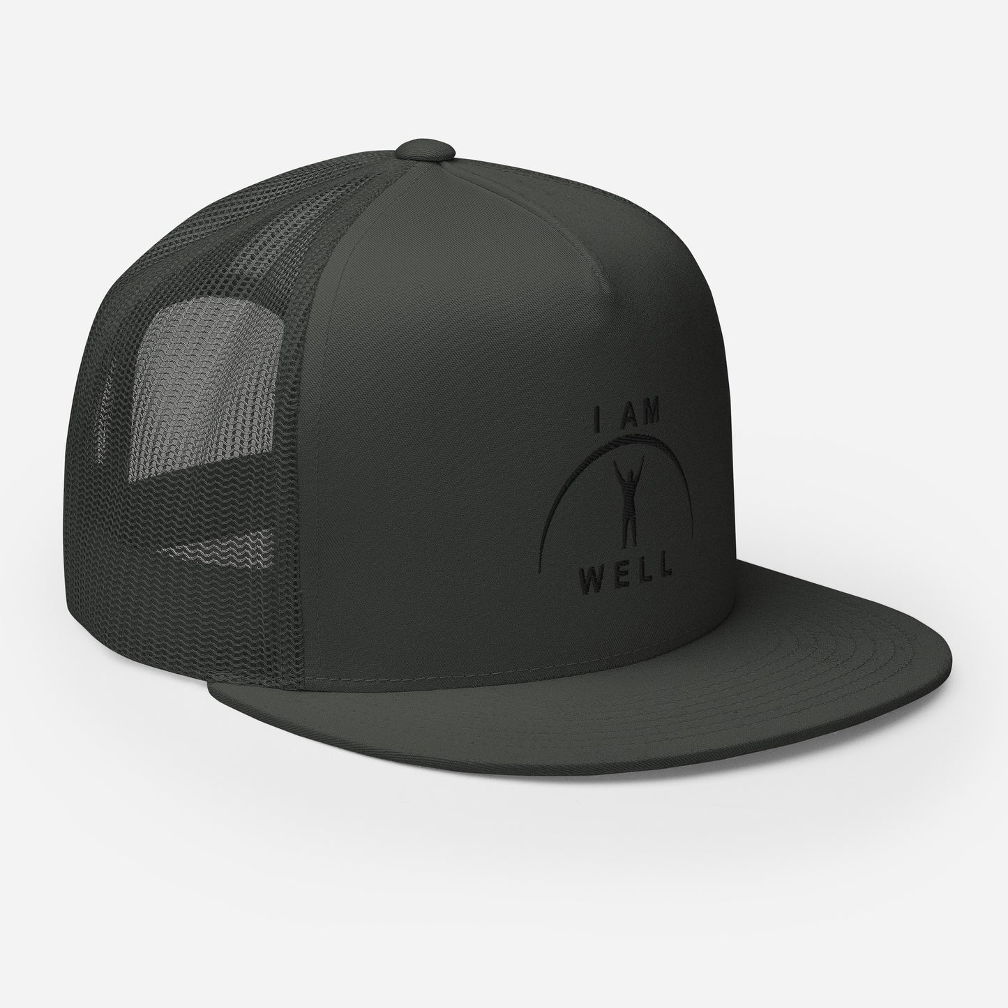 I AM WELL Trucker Caps - Black Logo - Male (multiple color options)