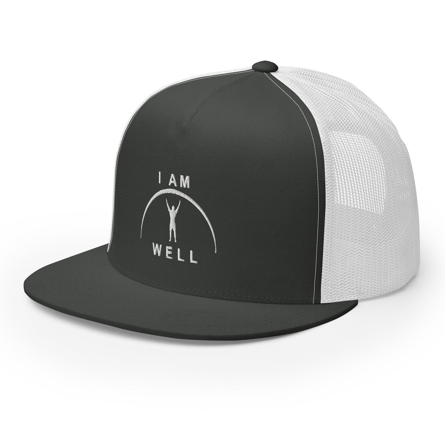 I AM WELL Trucker Caps - White Logo - Male (multiple color options)