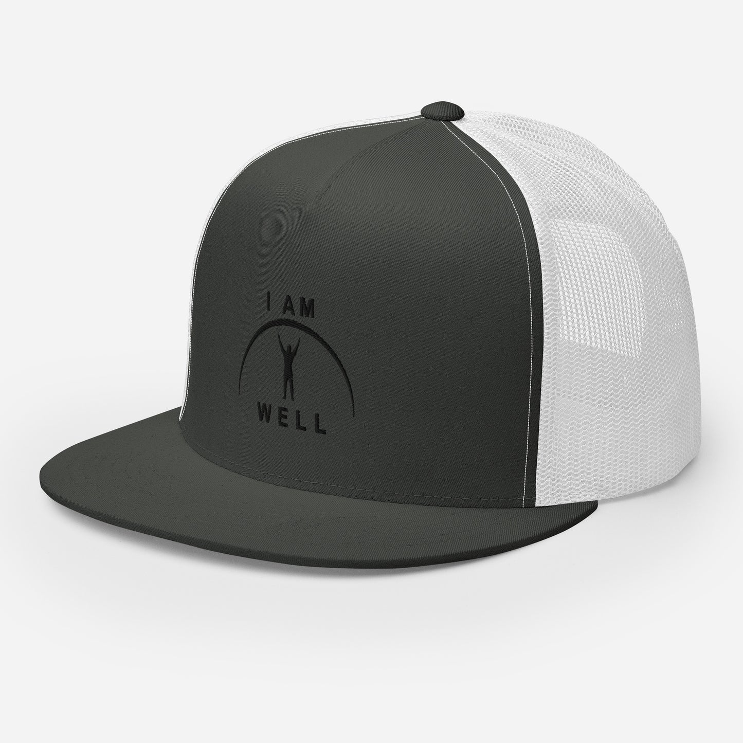 I AM WELL Trucker Caps - Black Logo - Male (multiple color options)