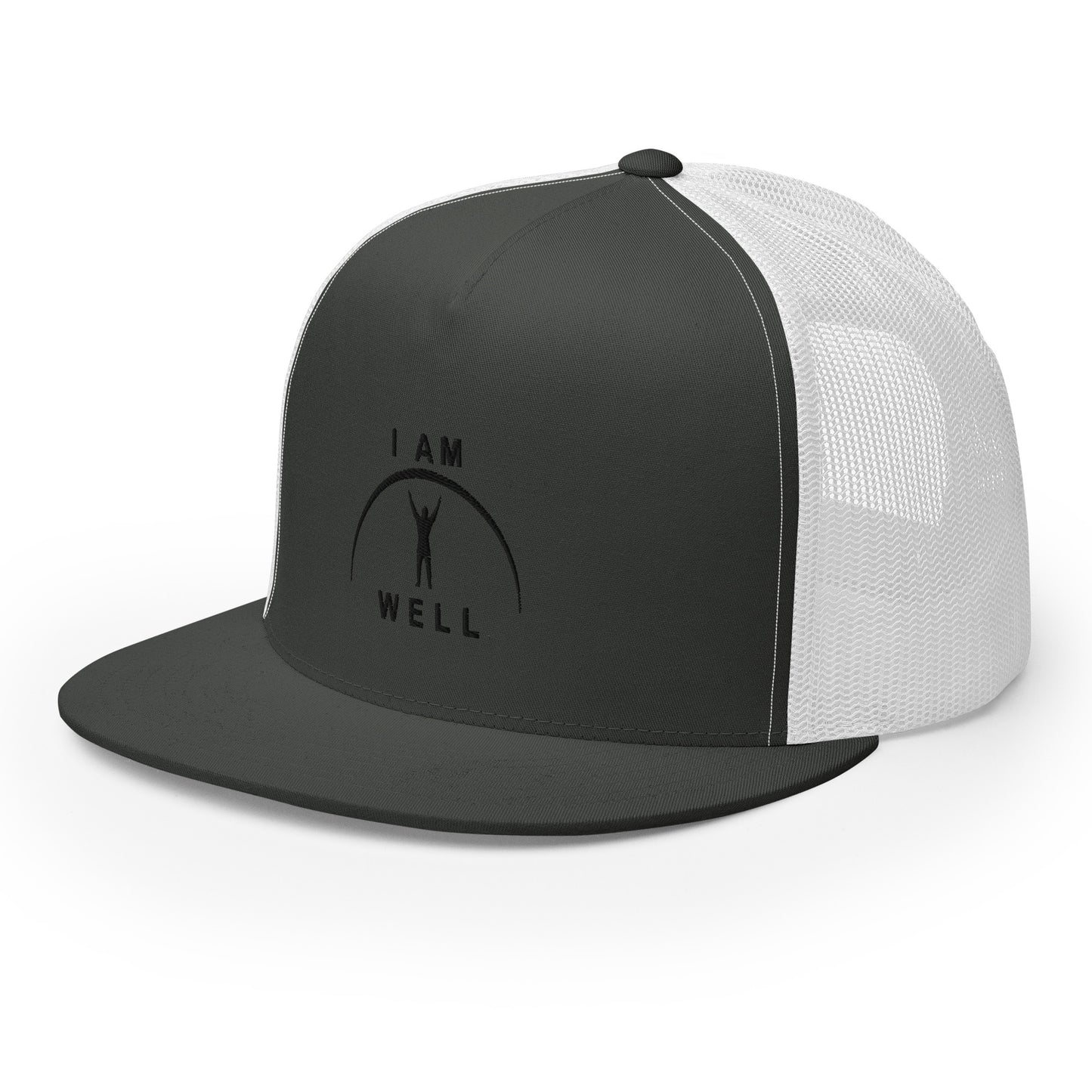 I AM WELL Trucker Caps - Black Logo - Male (multiple color options)