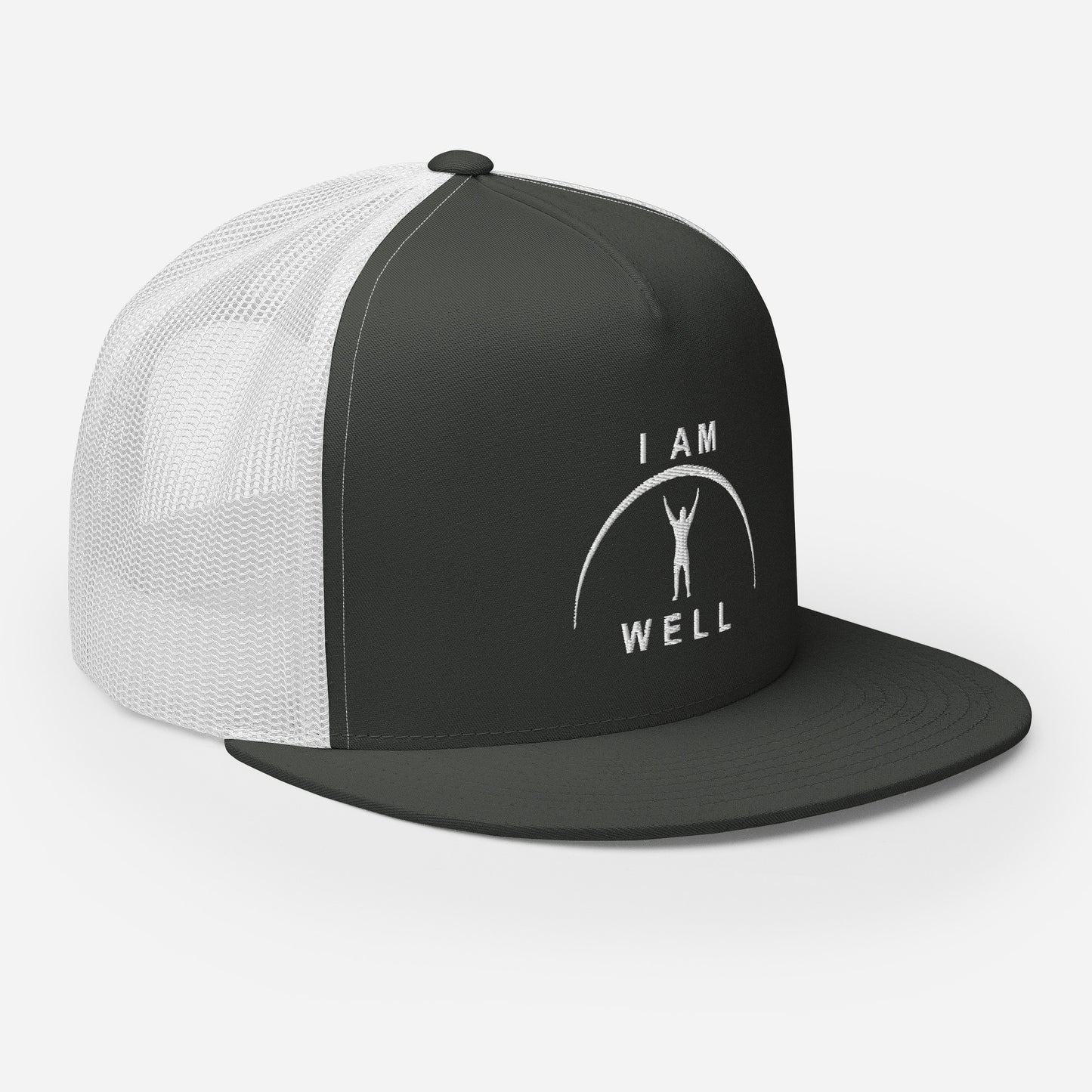 I AM WELL Trucker Caps - White Logo - Male (multiple color options)