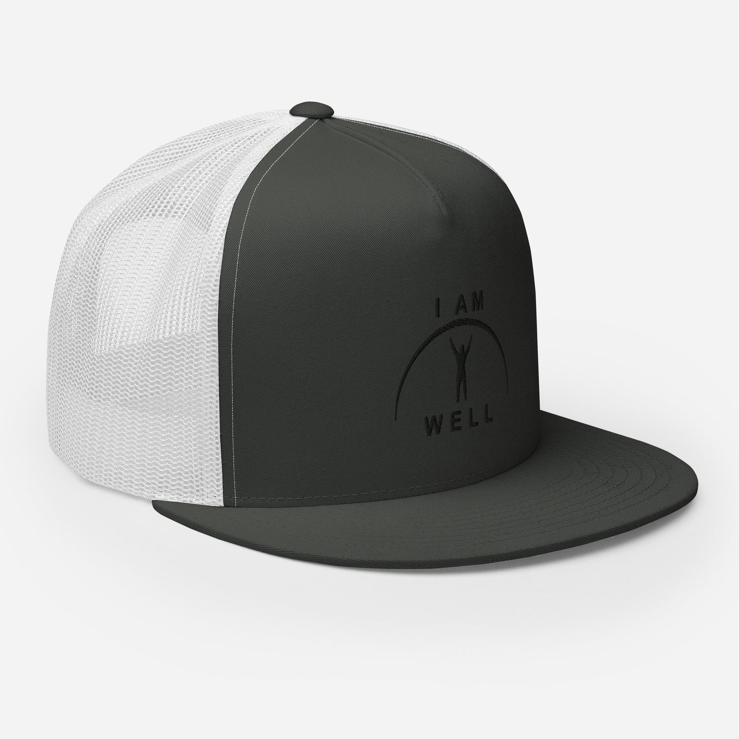 I AM WELL Trucker Caps - Black Logo - Male (multiple color options)