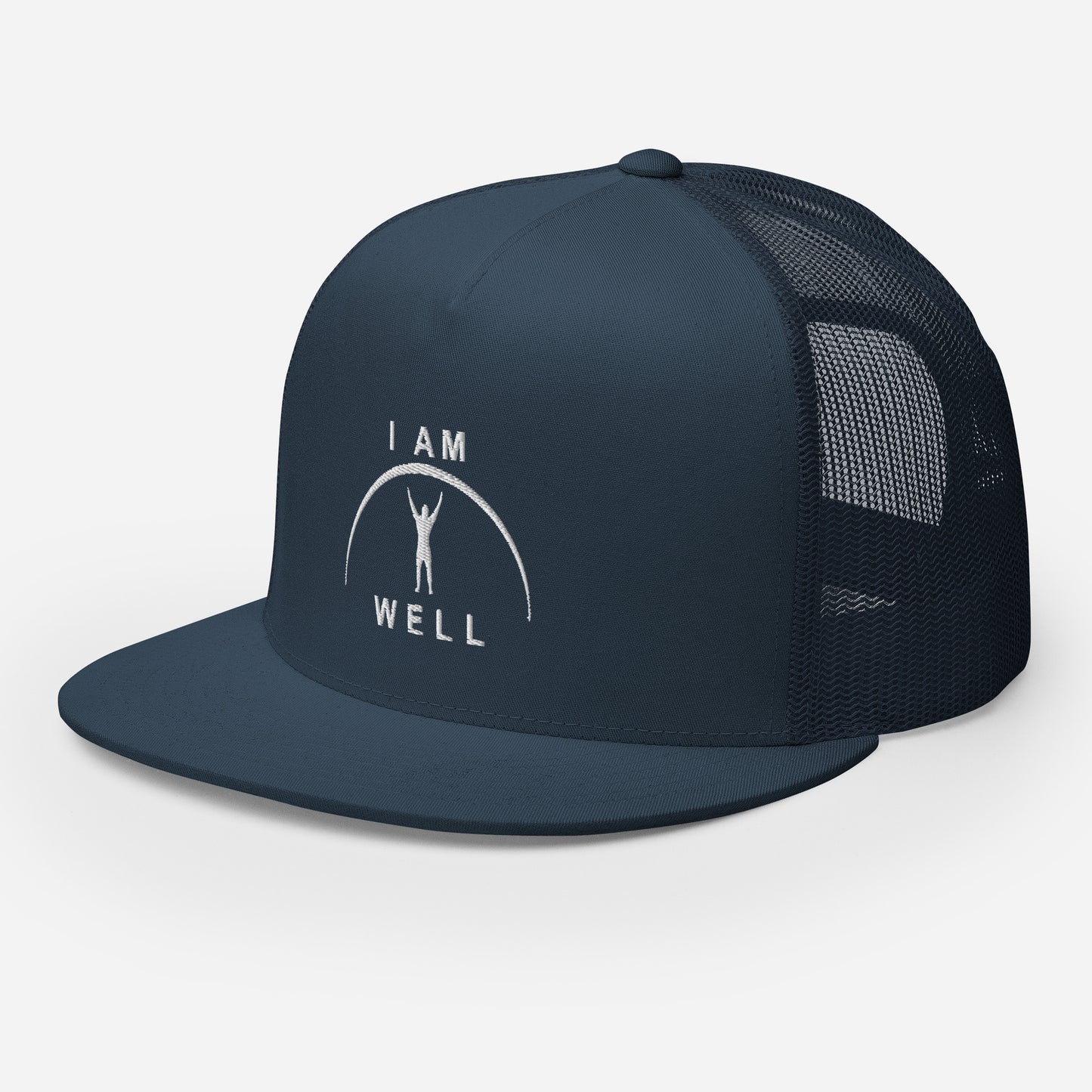 I AM WELL Trucker Caps - White Logo - Male (multiple color options)