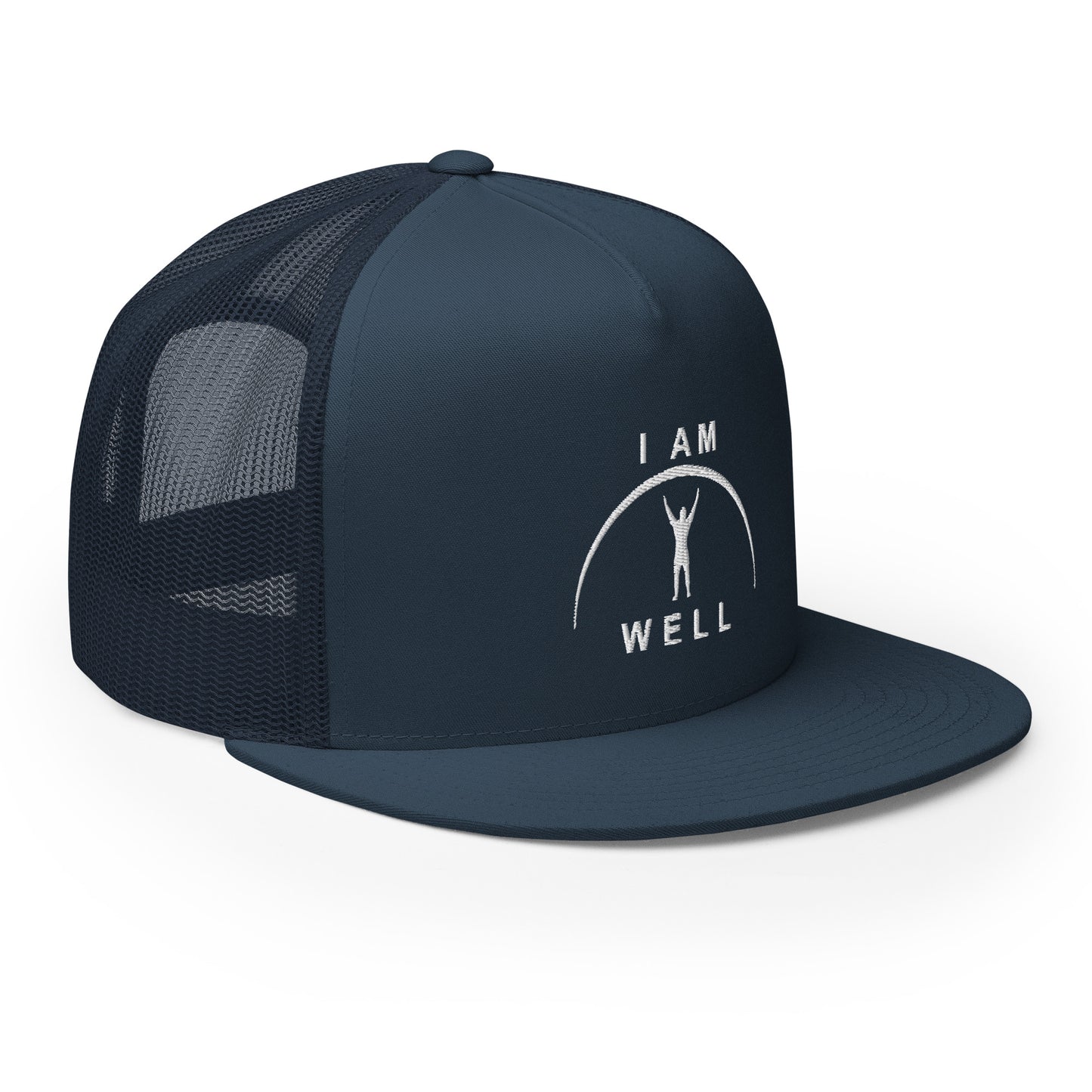 I AM WELL Trucker Caps - White Logo - Male (multiple color options)