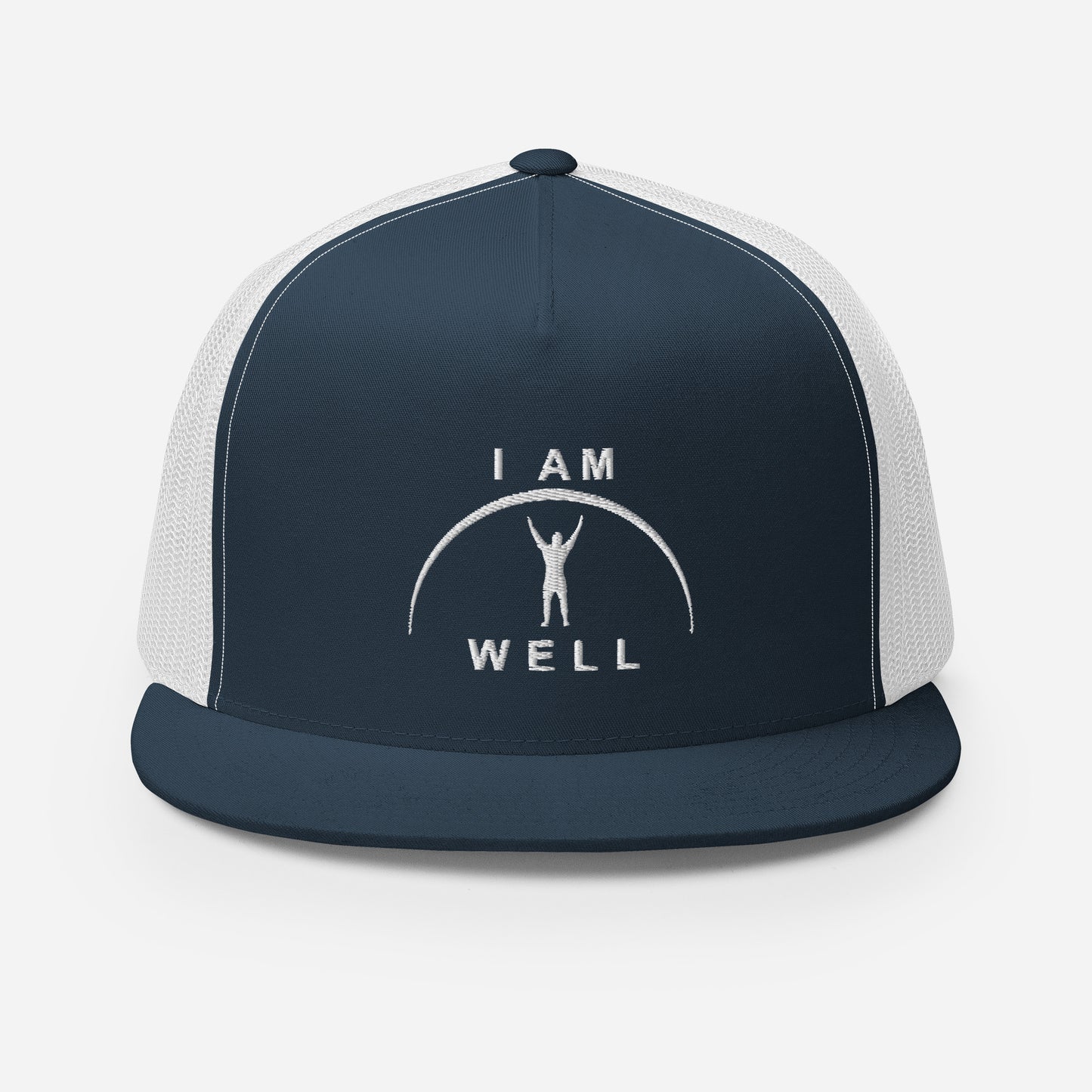 I AM WELL Trucker Caps - White Logo - Male (multiple color options)