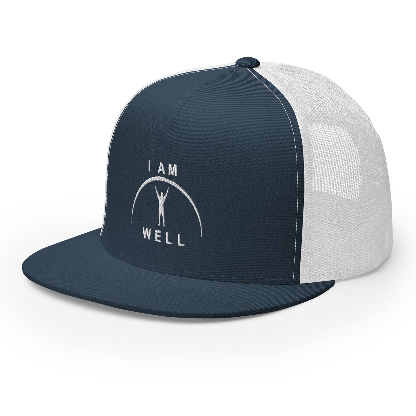 I AM WELL Trucker Caps - White Logo - Male (multiple color options)