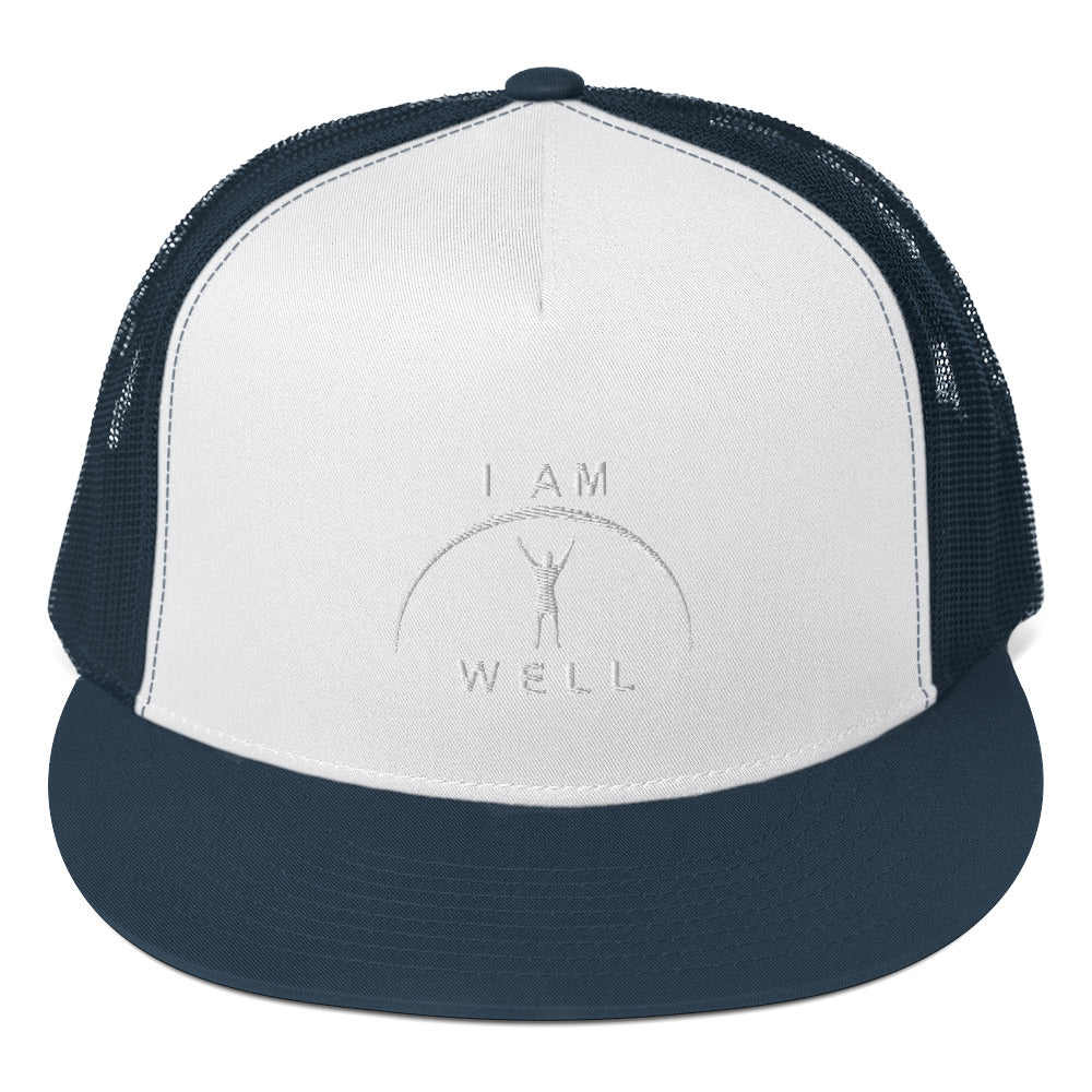 I AM WELL Trucker Caps - White Logo - Male (multiple color options)