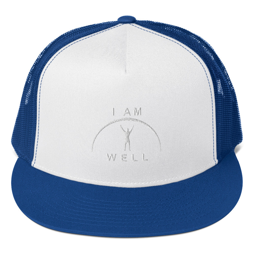 I AM WELL Trucker Caps - White Logo - Male (multiple color options)