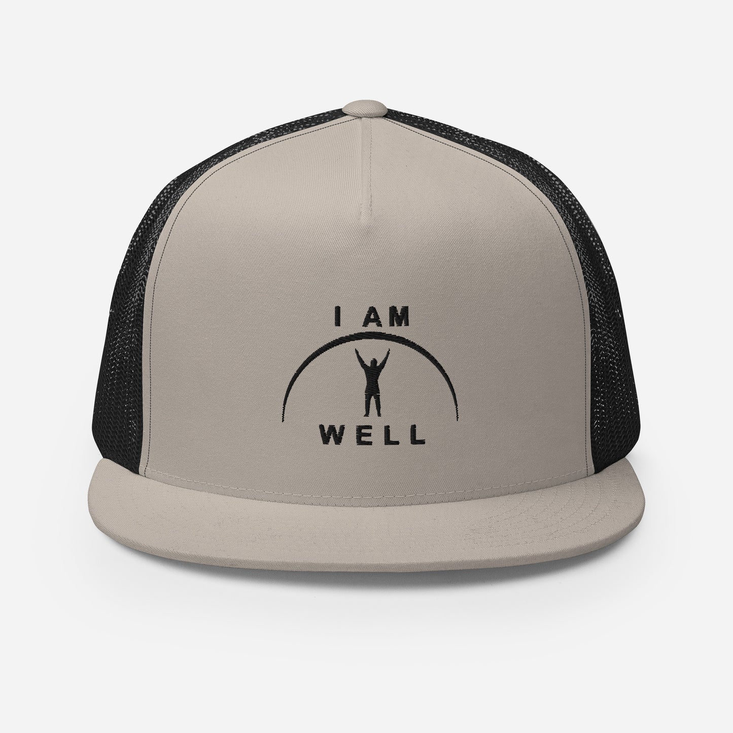 I AM WELL Trucker Caps - Black Logo - Male (multiple color options)