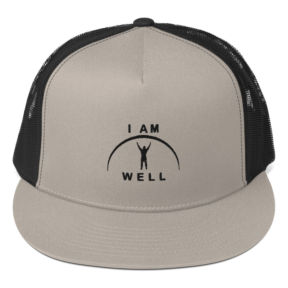 I AM WELL Trucker Caps - Black Logo - Male (multiple color options)