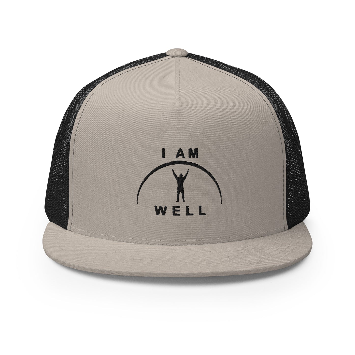 I AM WELL Trucker Caps - Black Logo - Male (multiple color options)