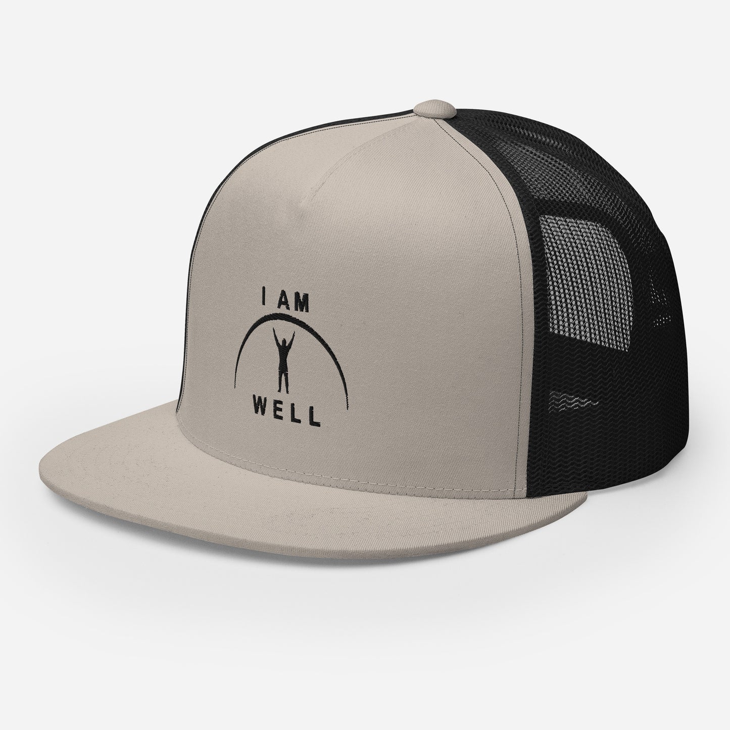 I AM WELL Trucker Caps - Black Logo - Male (multiple color options)