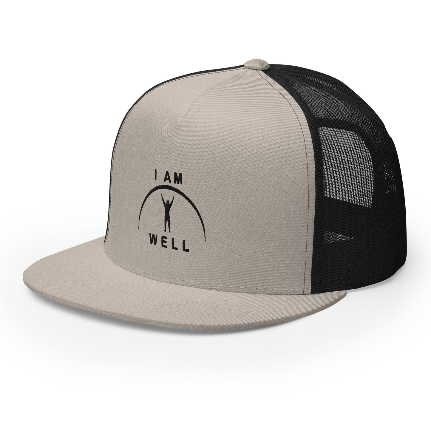 I AM WELL Trucker Caps - Black Logo - Male (multiple color options)