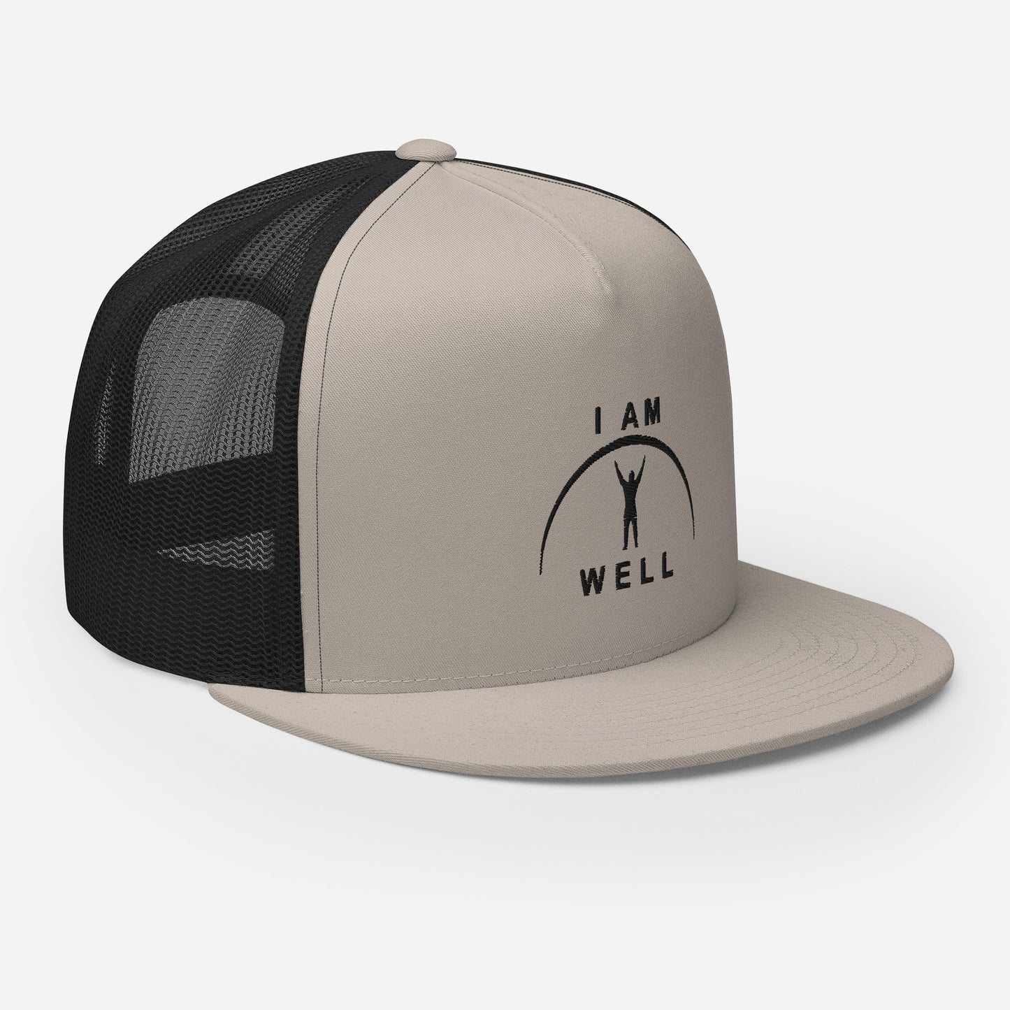 I AM WELL Trucker Caps - Black Logo - Male (multiple color options)