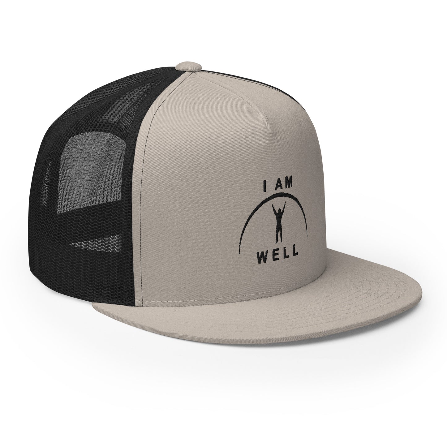 I AM WELL Trucker Caps - Black Logo - Male (multiple color options)