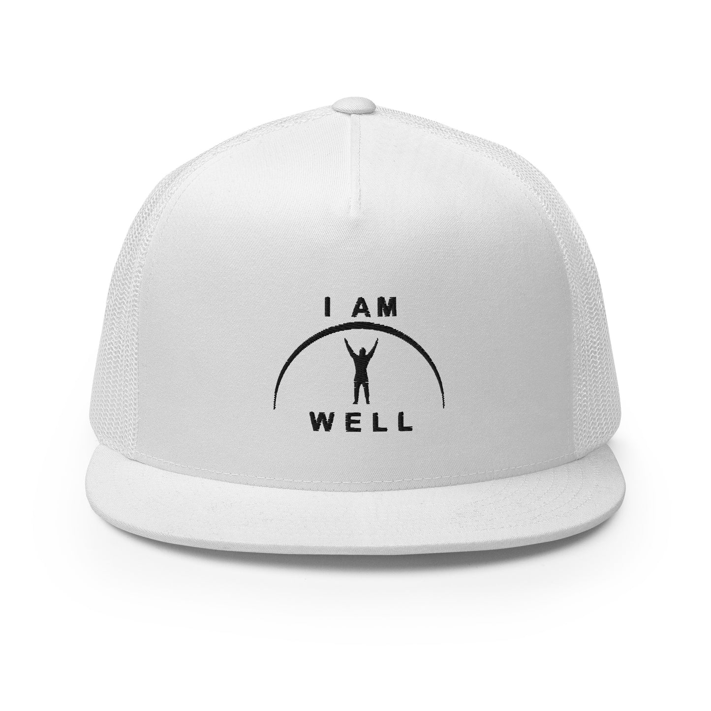 I AM WELL Trucker Caps - Black Logo - Male (multiple color options)