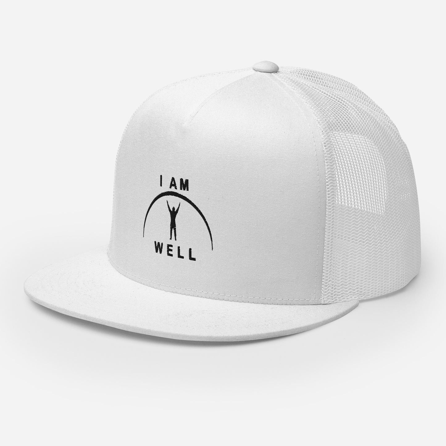 I AM WELL Trucker Caps - Black Logo - Male (multiple color options)