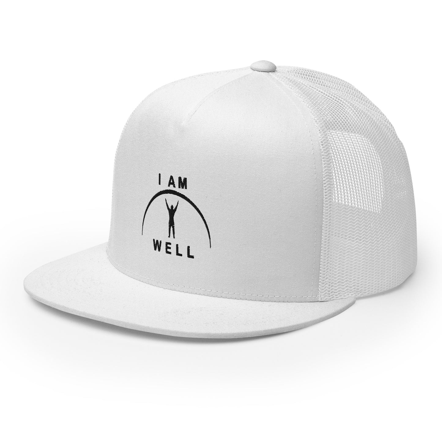 I AM WELL Trucker Caps - Black Logo - Male (multiple color options)