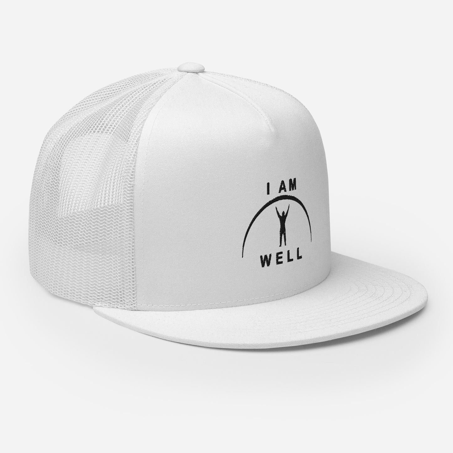 I AM WELL Trucker Caps - Black Logo - Male (multiple color options)