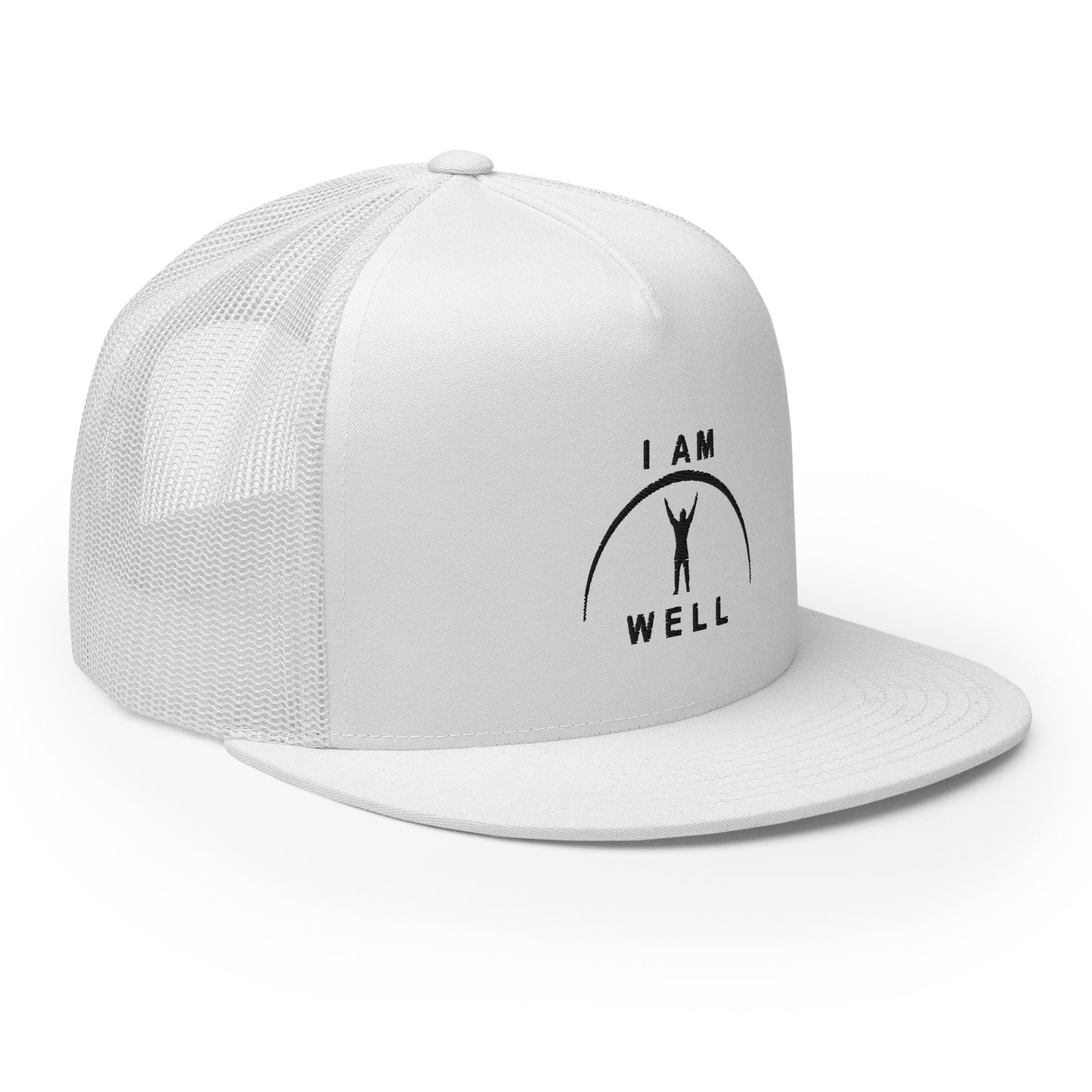 I AM WELL Trucker Caps - Black Logo - Male (multiple color options)