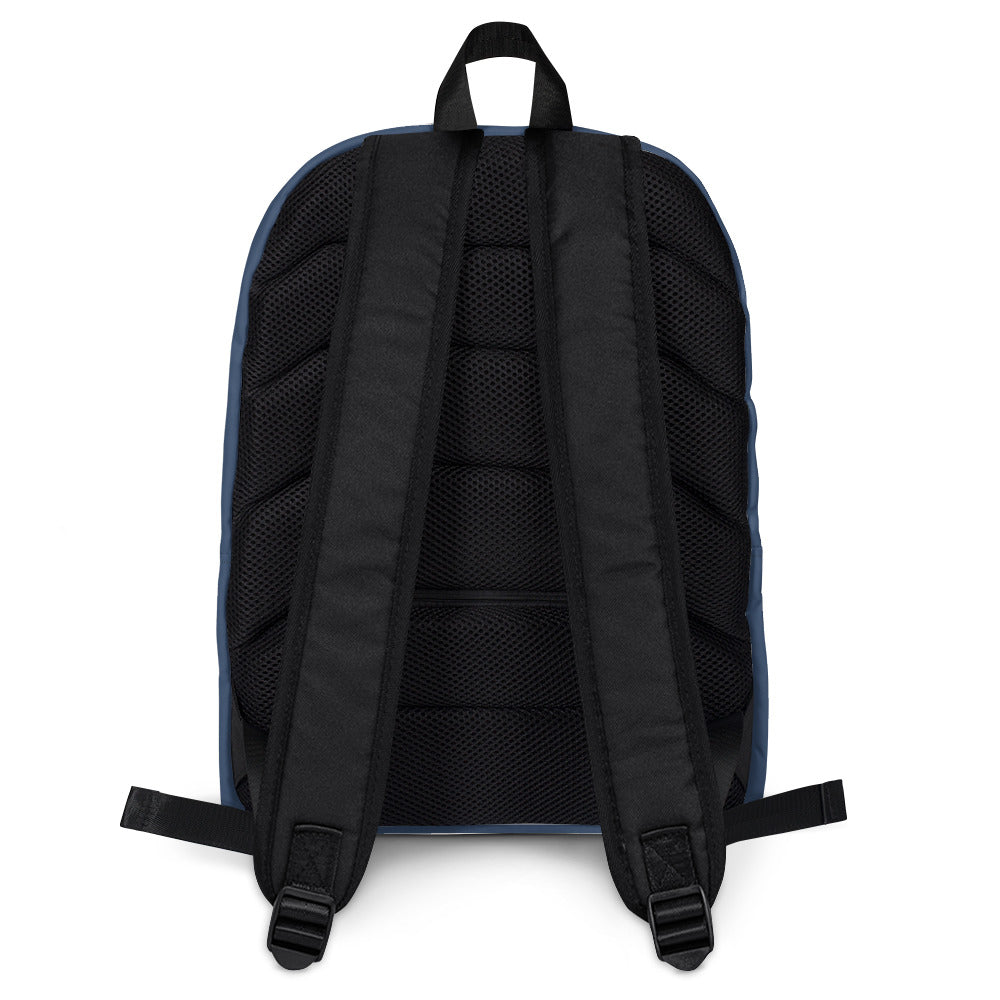 I AM WELL Men's Backpack - Blue w/ White Logo