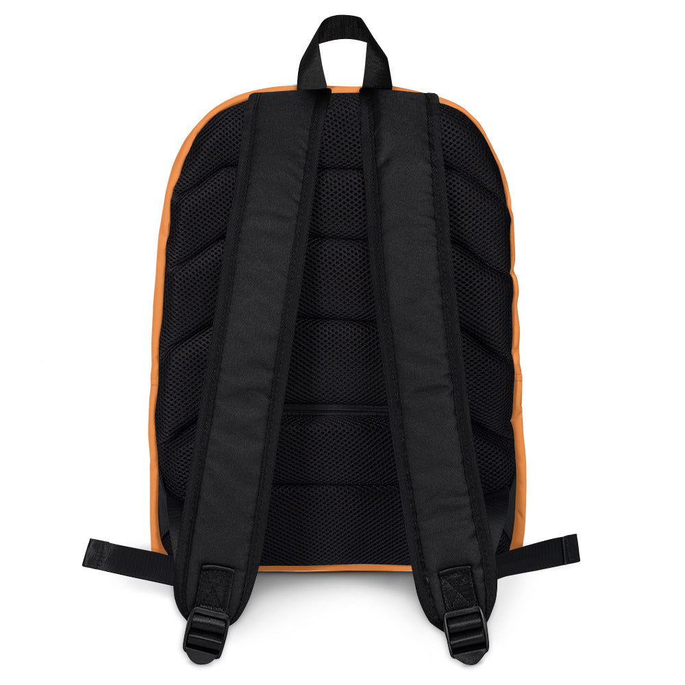 I AM WELL Men's Backpack - Hunter Orange w/ Black Logo