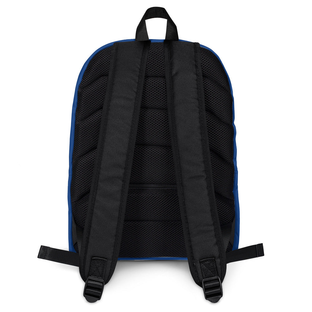 I AM WELL Backpack - Dark Blue w/ Black Logo - Young Man