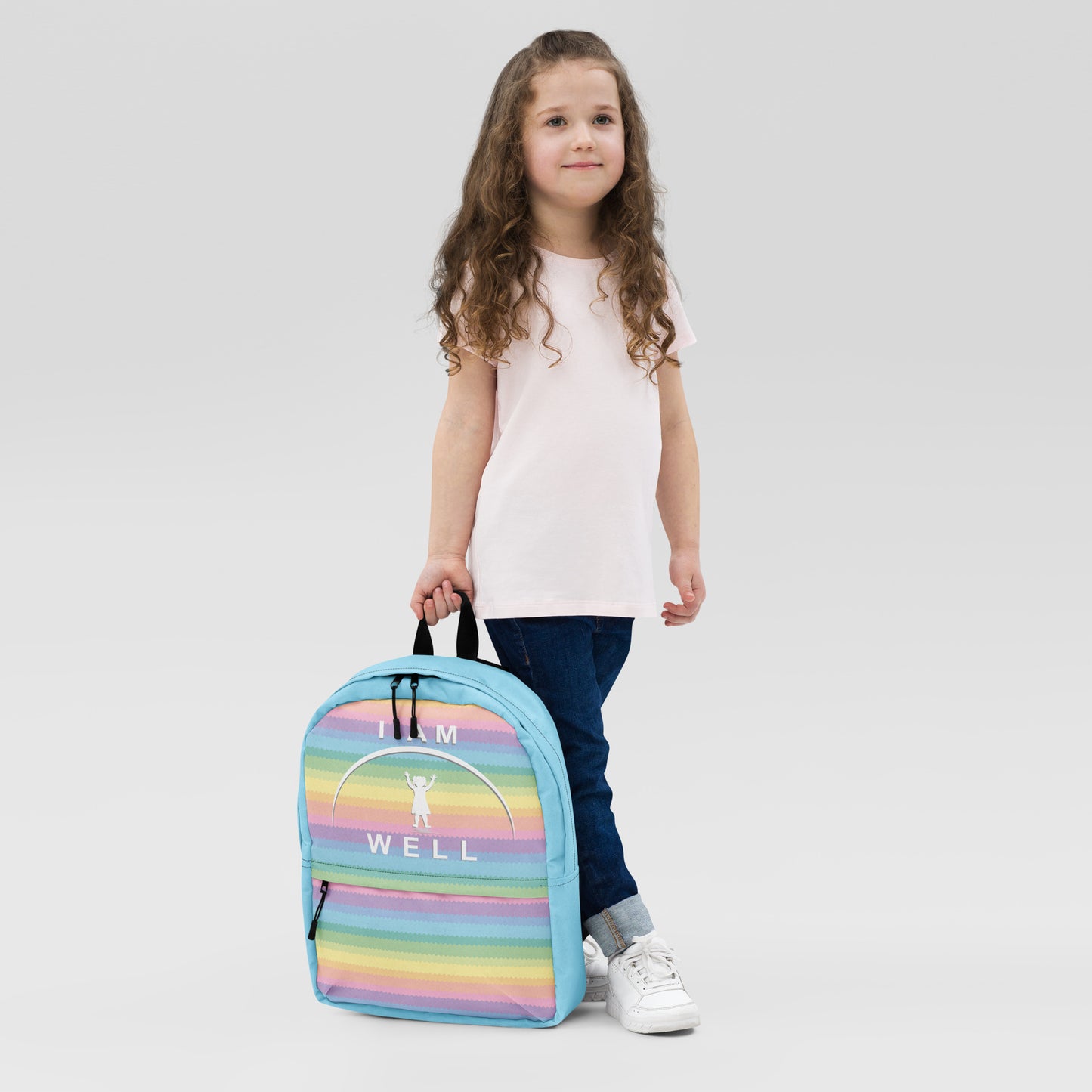 I AM WELL Backpack - God's Promise w/ White Shadow Logo - Girl