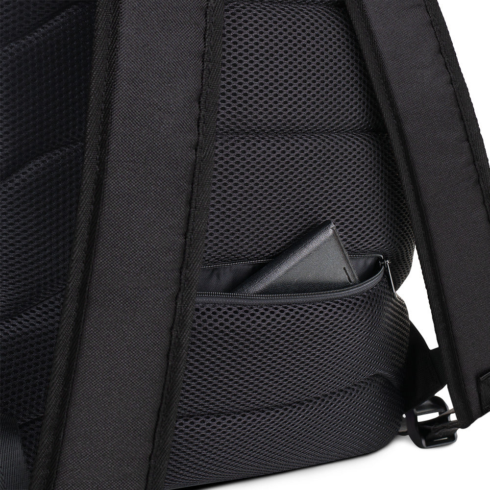 I AM WELL Men's Backpack - Dark Grey w/ Black Logo