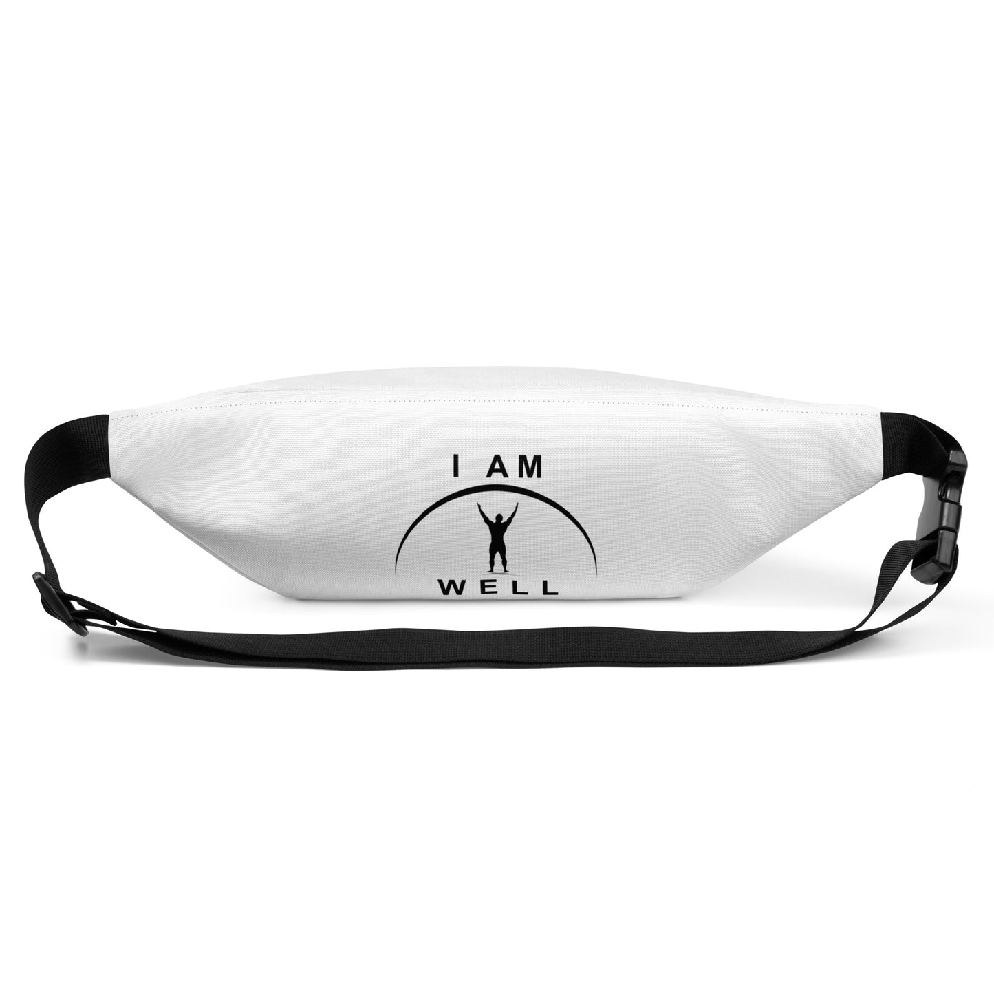 I Am Well Men's Fanny Pack - Black Logo