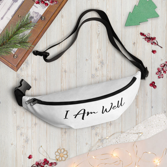 I Am Well Women's Fanny Pack - Black Logo