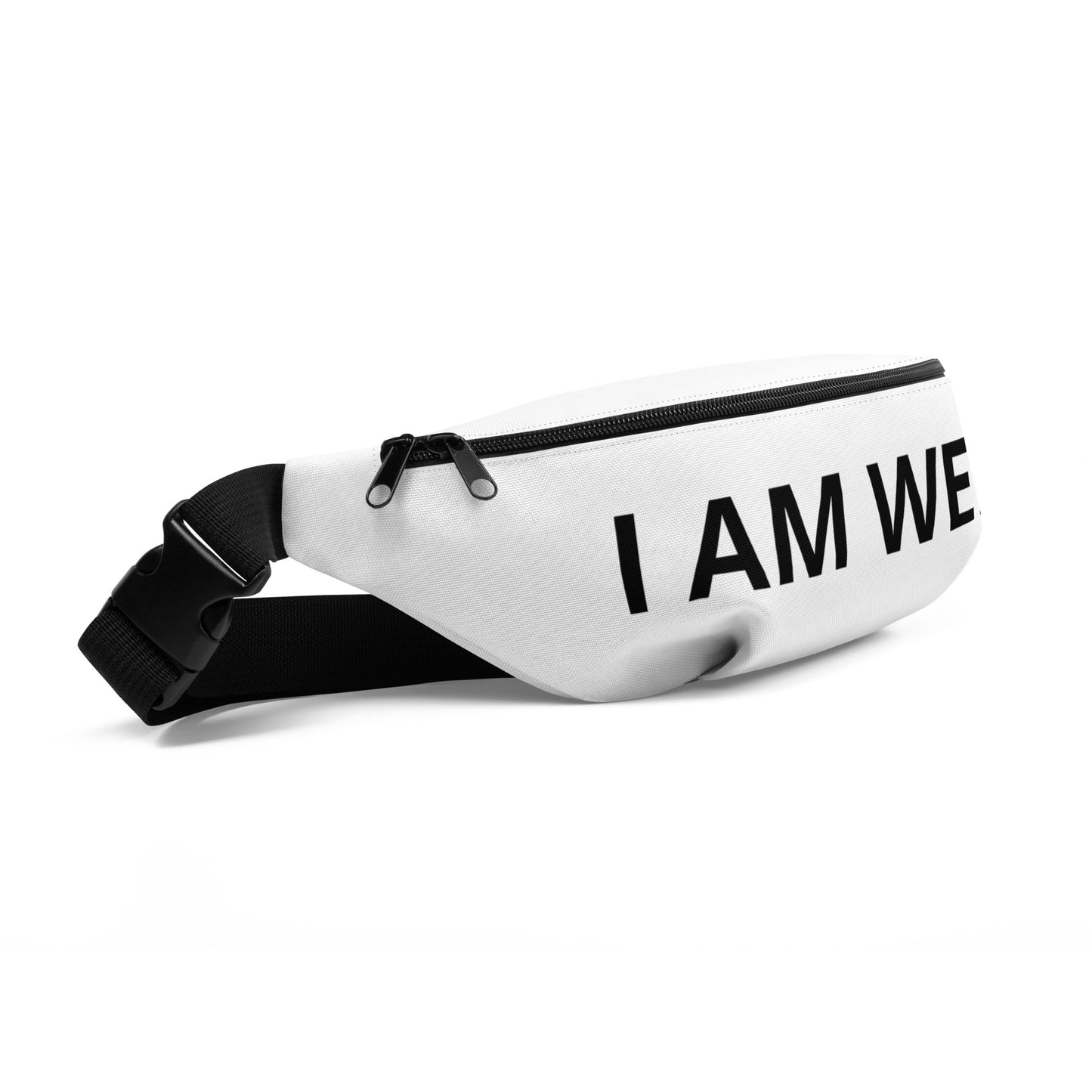 I Am Well Men's Fanny Pack - Black Logo