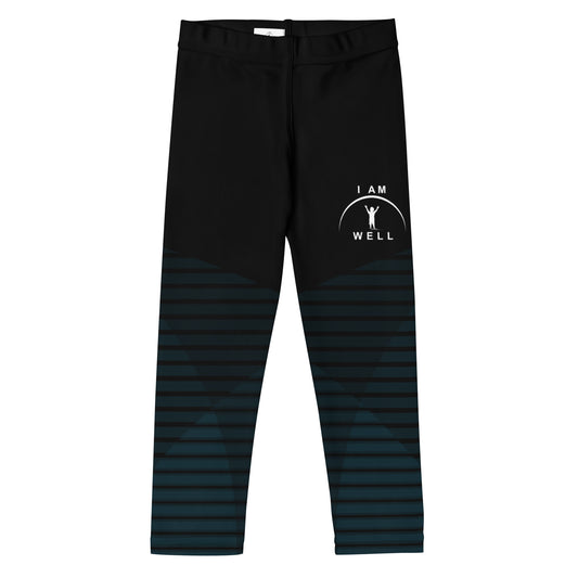 I AM WELL Boys' Leggings Pattern w/ White Logo