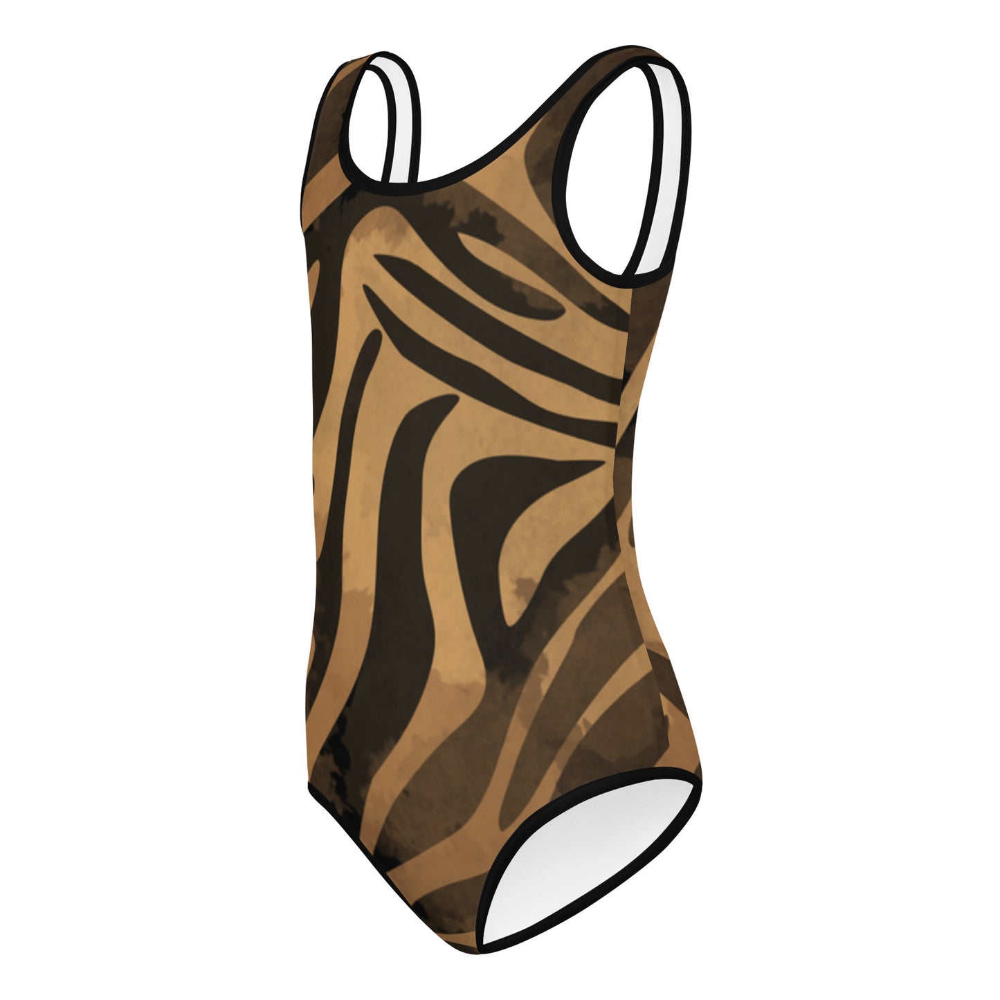 I AM WELL Girls' One-Piece Swimsuit Safari