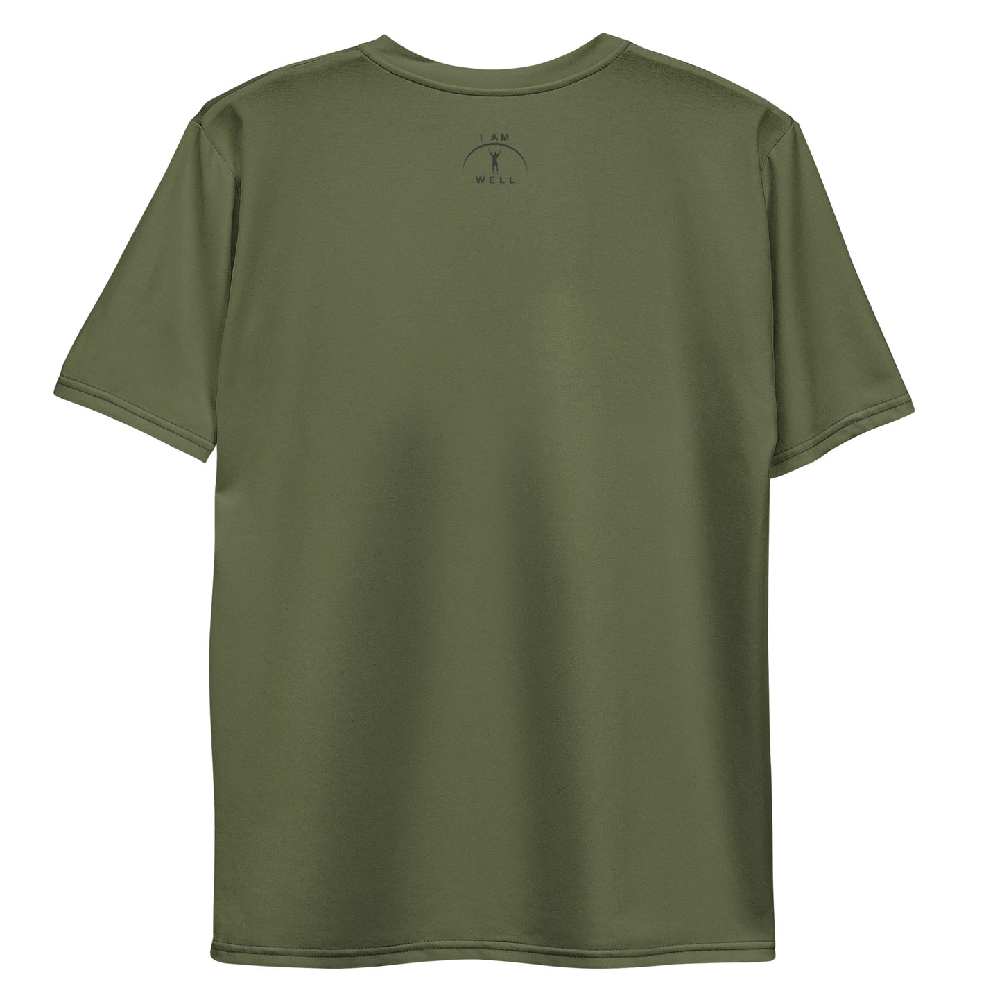 I AM WELL Men's Performance T-Shirt - Forest Green w/ Black Logo